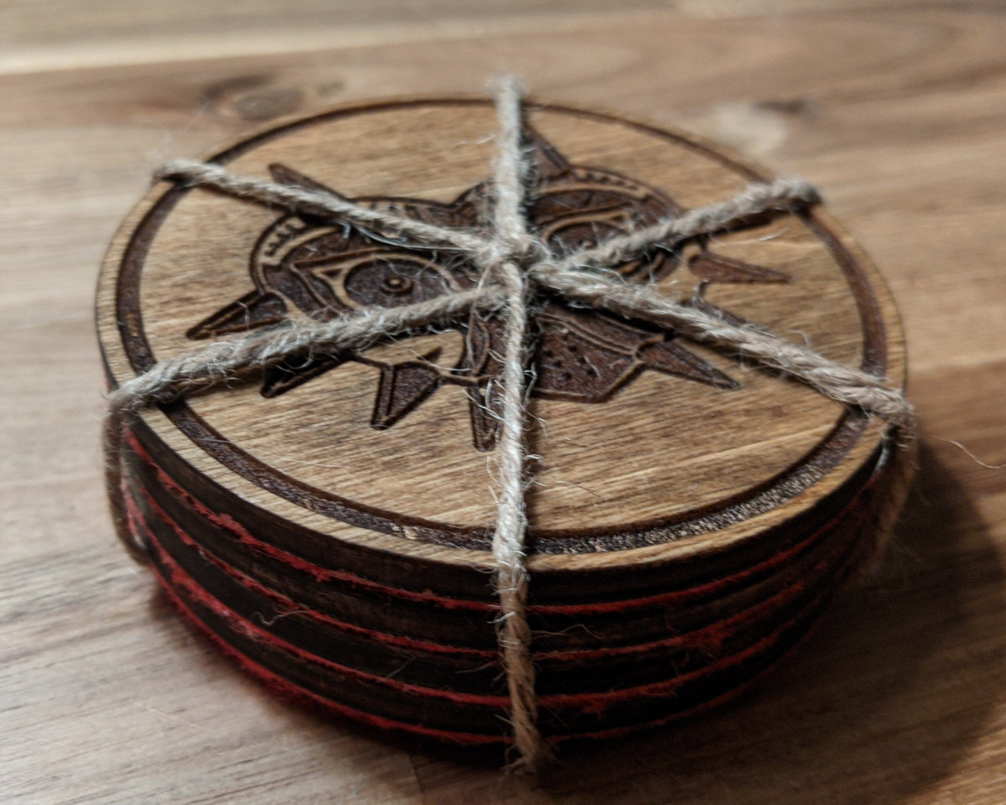 Zelda Wood Coasters