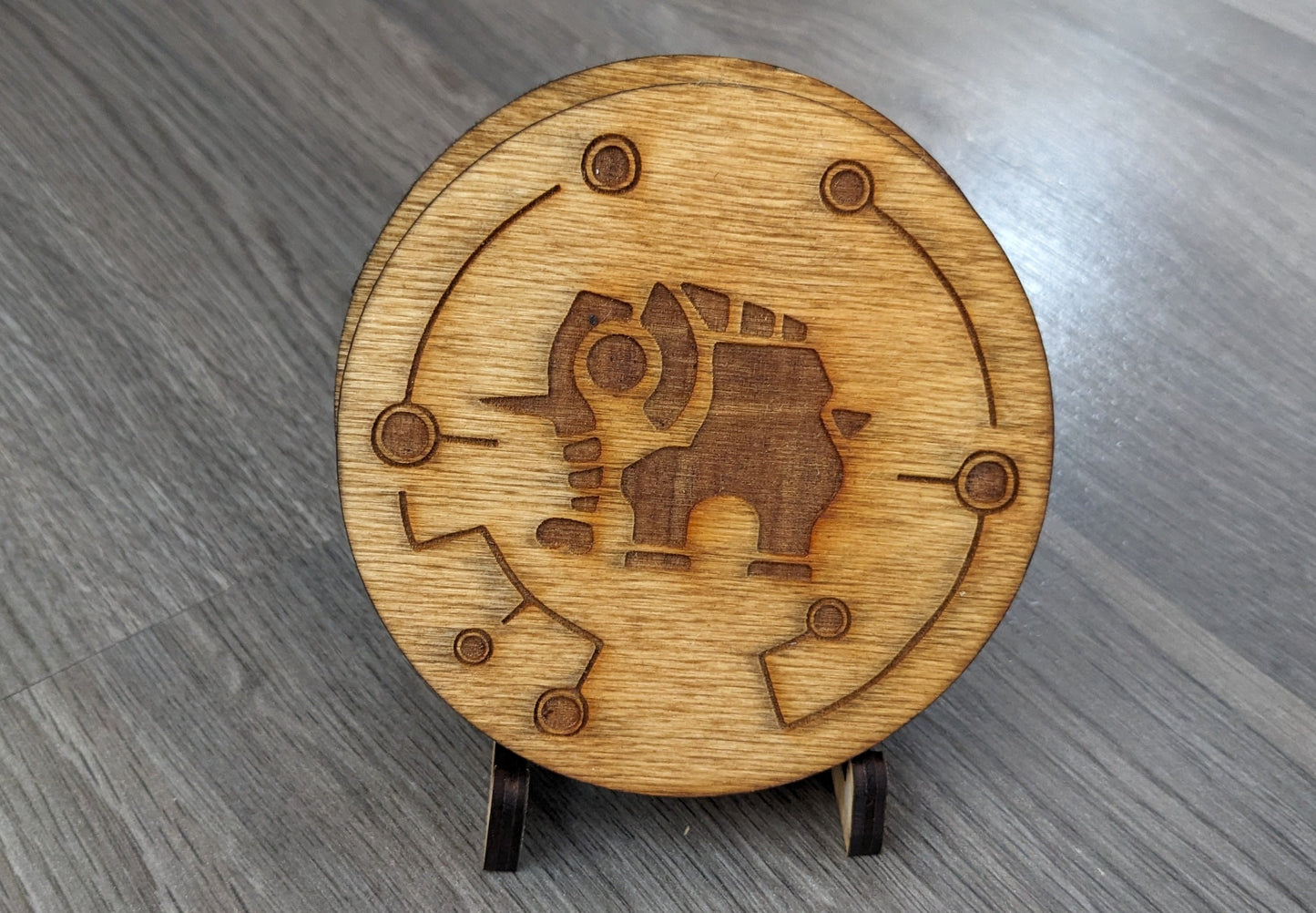 Zelda Divine Beast Wood Coasters