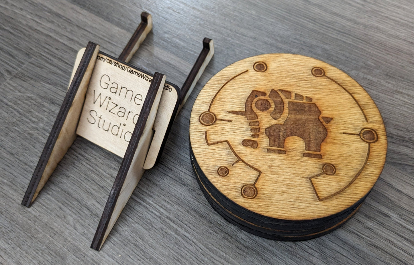 Zelda Divine Beast Wood Coasters