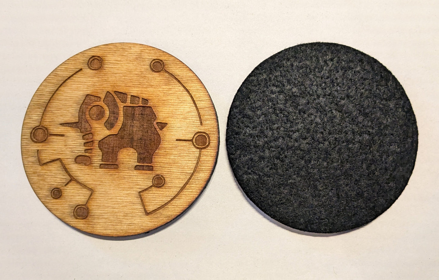 Zelda Divine Beast Wood Coasters