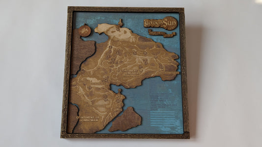 Golden Sun World Map