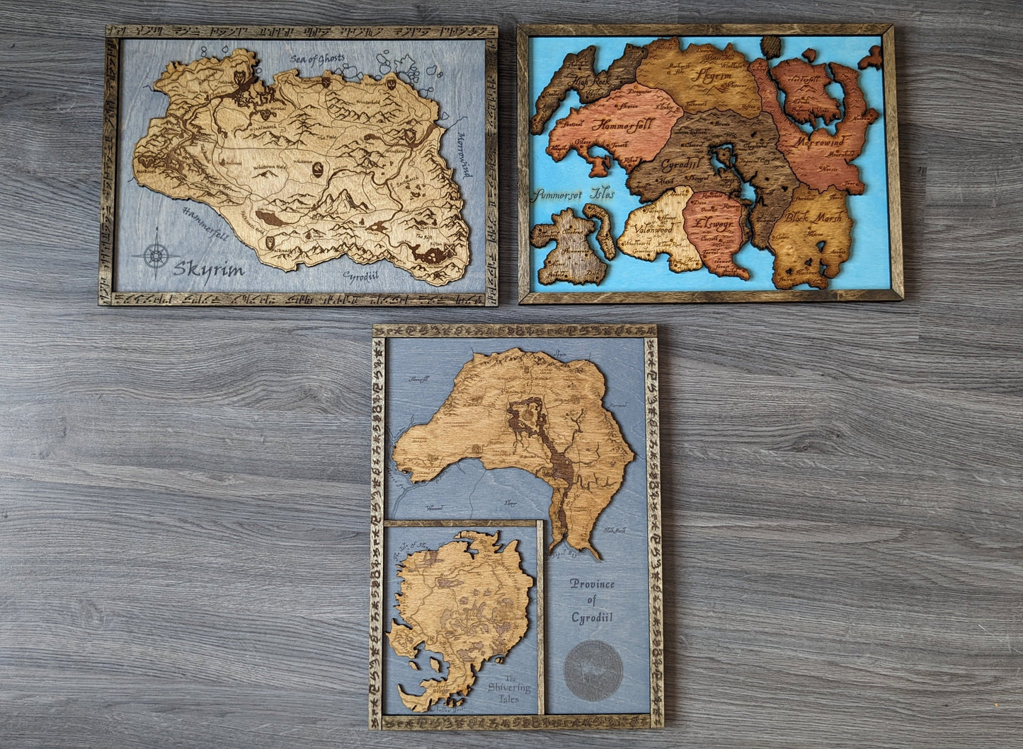 Cyrodiil World Map