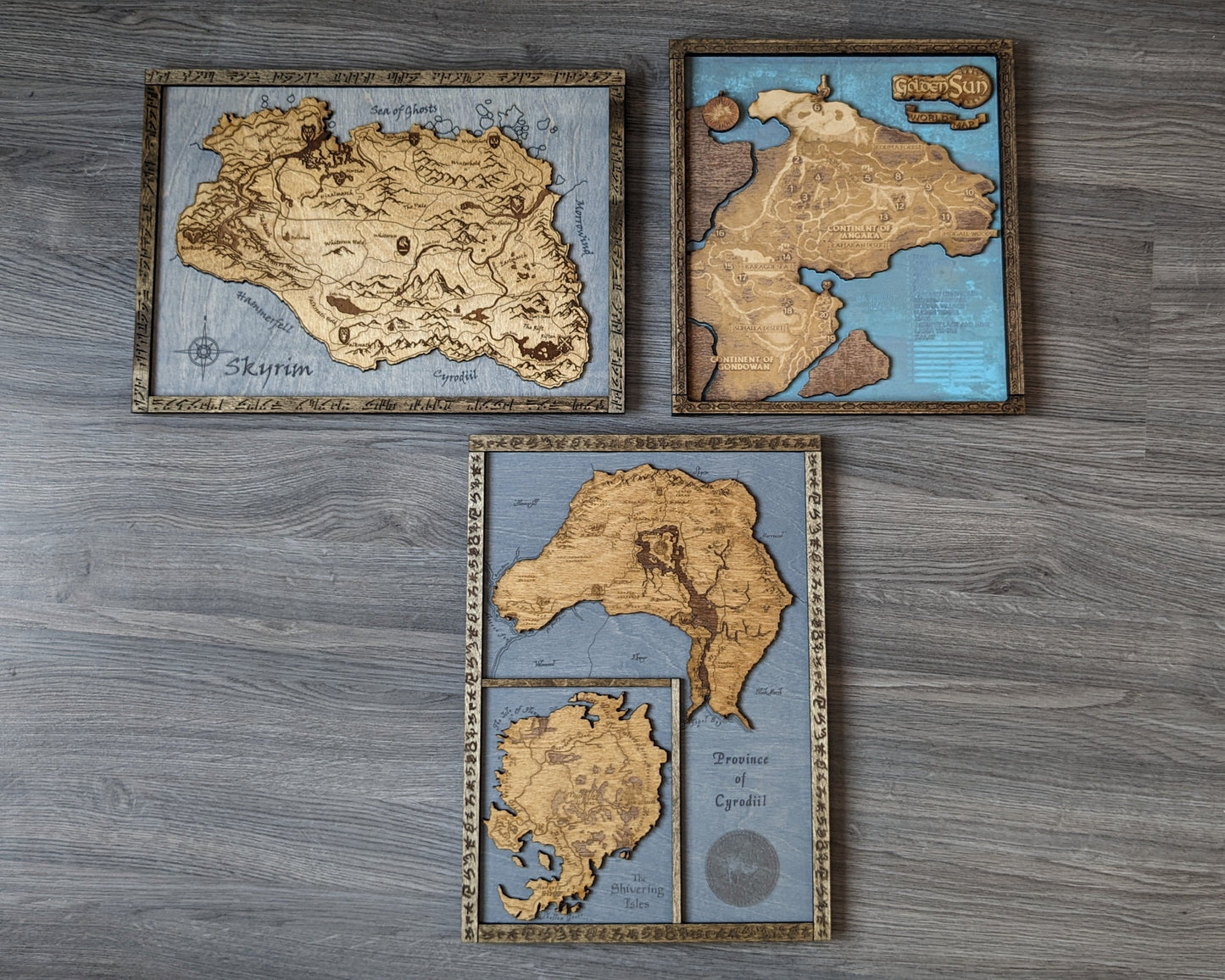 Golden Sun World Map