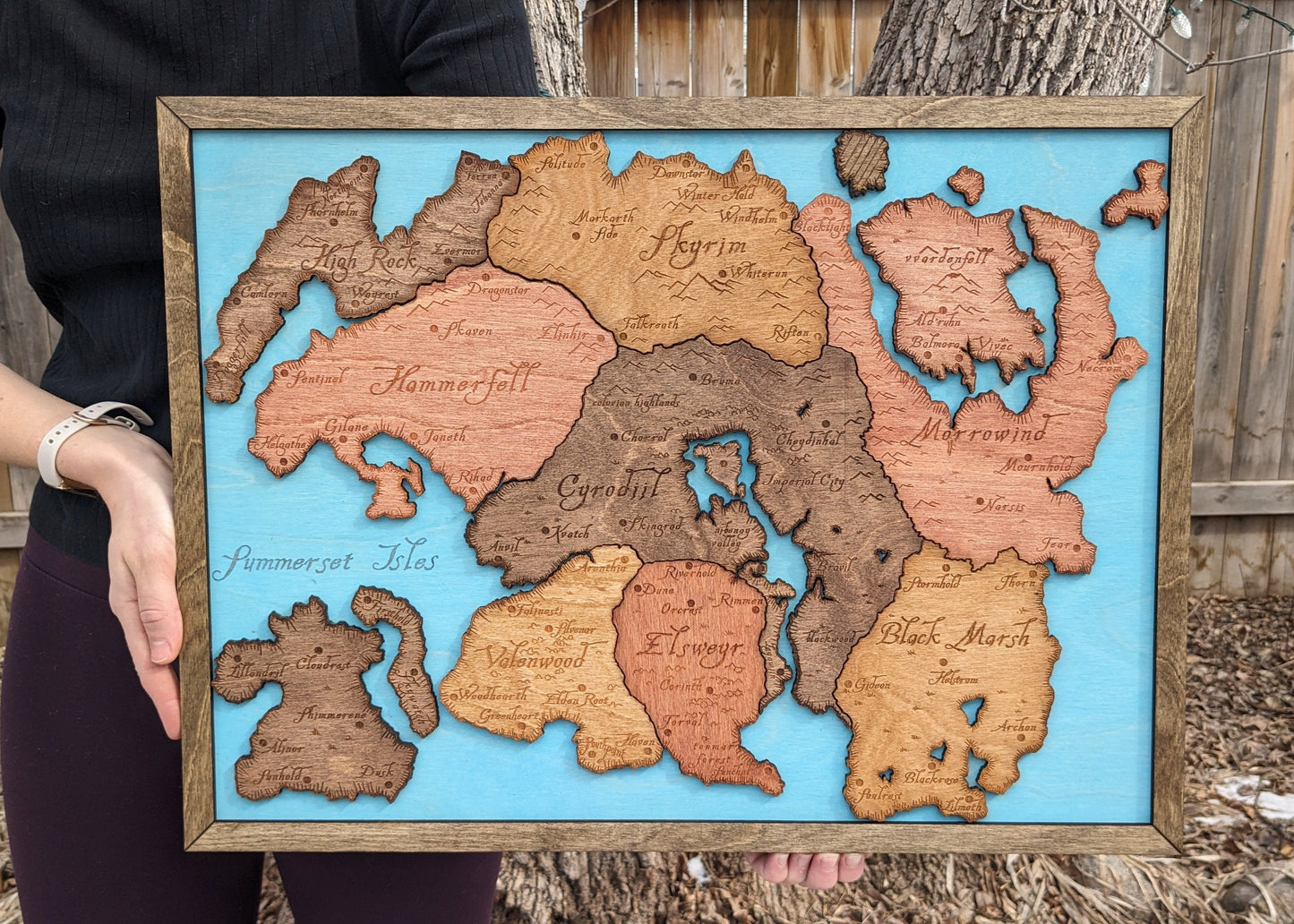 Massive Tamriel World Map